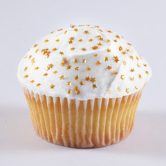 Wilton Edible Gold Glitter Star Sprinkles, 0.4 oz.