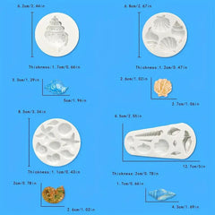 Marine Theme - Seashells, Conch, Starfish