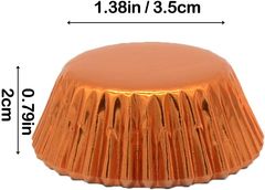 Baking Cups - Mini Orange - 300 ct - Bulk