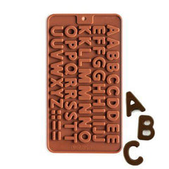 Alphabet Silicone Chocolate Mold