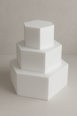 3 Tier Cake Dummy Set - 6", 8", 10" ( 4" TALL )