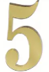Golden Mirror Numbers 0-9