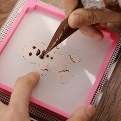 cookie stencil frame/holder