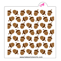 Acorn Pattern Stencil Set