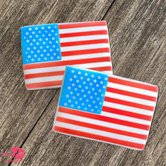 American Flag Cookie Stencil Set