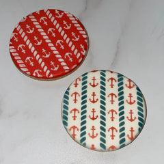 Anchor Stripes Cookie Stencil