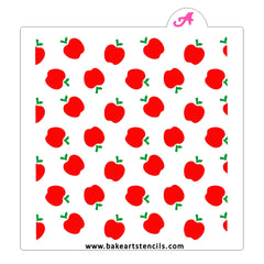 Apple Pattern Stencil Set