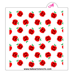 Apple Pattern Stencil Set