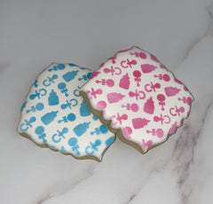 Baby Essentials Pattern Cookie Stencil