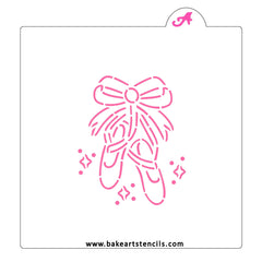 Ballet Slippers PYO Cookie Stencil