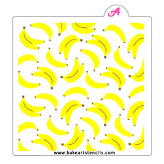 Bananas Pattern Cookie Stencil Set