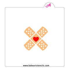 Bandaid Better Cookie Stencil Set