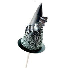 Tall Pointy Cone, Cake Pop Mold (witch hat)