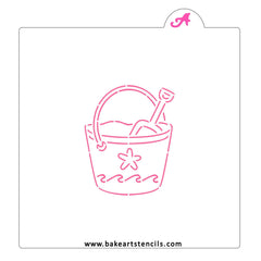 Beach Bucket PYO Stencil