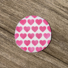 Big Hearts Pattern Cookie Stencil