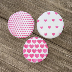 Big Hearts Pattern Cookie Stencil