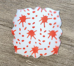 Splatter Pattern Stencil