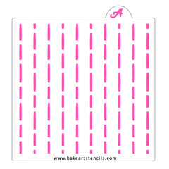 Boho Thin Lines Pattern Stencil