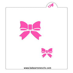 Bow Cookie Stencil