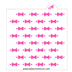 Bow Tie Pattern Stencil