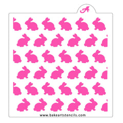 Bunny Hop Pattern Stencil