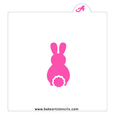 Bunny Tail Cookie Stencil