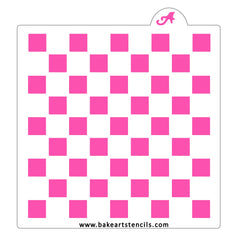 Checkerboard Pattern Stencil