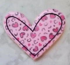 Cheetah Hearts Cookie Stencil Set