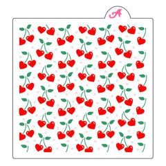 Cherry Hearts Stencil Set