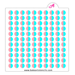 Double Dotted Pattern Stencil