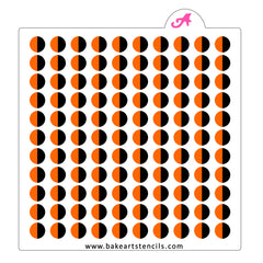 Double Dotted Pattern Stencil