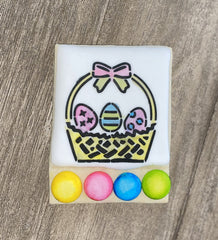 Easter Basket PYO Cookie Stencil