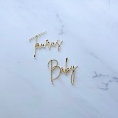TAURUS BABY ACRYLIC CHARMS BY SAIDAS SWEETS