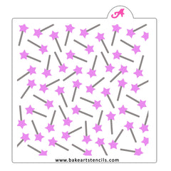 Fairy Wands Pattern Stencil Set
