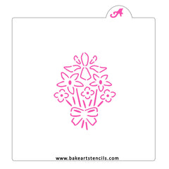 Flower Bouquet PYO Cookie Stencil