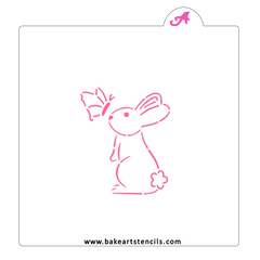 Flutter Bunny PYO Stencil