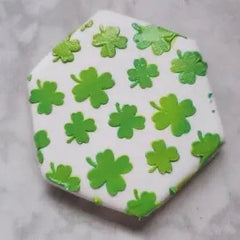 Four Leaf Clovers Cookie Stencil