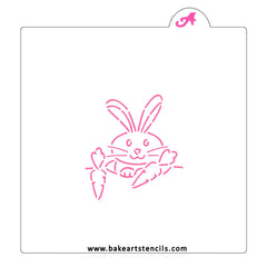 Garden Bunny PYO Cookie Stencil