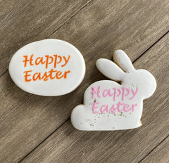 Happy Easter Cookie Stencil