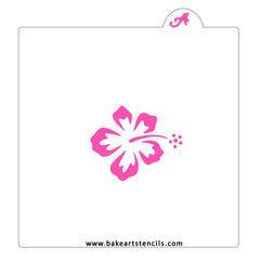 Hawaiian Flower Cookie Stencil