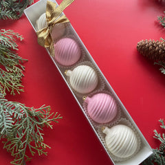 CHRISTMAS ORNAMENT (3 PART) CHOCOLATE MOLD