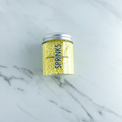 PASTEL LEMON NONPAREILS BY SPRINKS