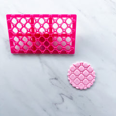 QUILTED HEART FONDANT EMBOSSER
