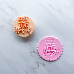 TRICK OR TREAT YOURSELF EMBOSSER BY LITTLE BISKUT