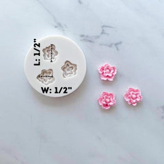 SMALL WAVY THREE FLOWER MOLD