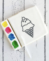 Ice Cream Cone PYO Stencil