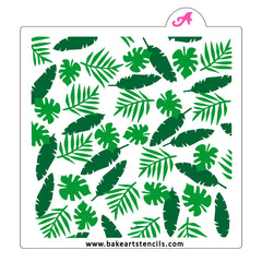 Jungle Burst Cookie Stencil Set