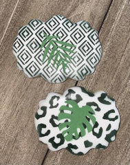 Jungle Leaves Cookie Stencil