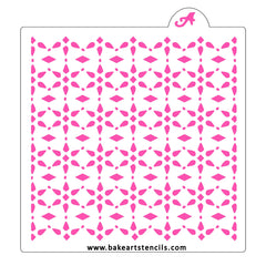 Kaleidoscope Quilt Pattern Stencil