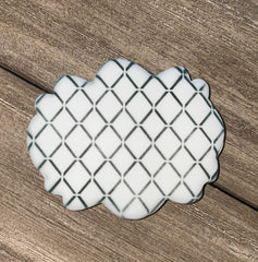 Lattice Pattern Cookie Stencil